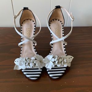 LODI floral seletto heel- size 36(run larger)